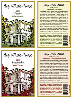 Big White House Label Redesign