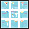 Martini Coasters